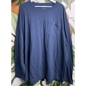 Duluth Mens 3XL Blue Cotton Blend Long Sleeve Shirt